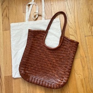DRAGON DIFFUSION - Triple Jump Tote Bag in Brown